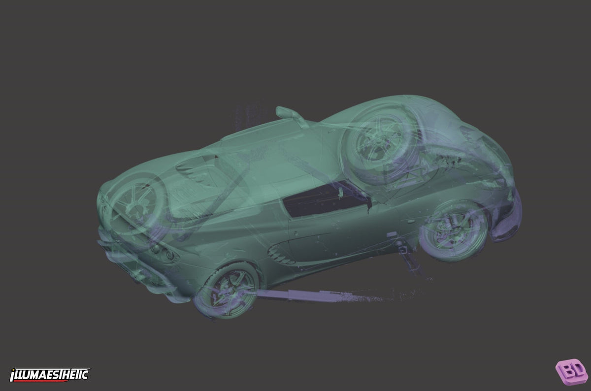 Lotus Elise S2 3D Scan (2001-2011)