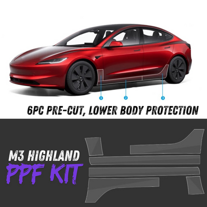 Lower Body Protection Kit | Tesla Model 3 Highland
