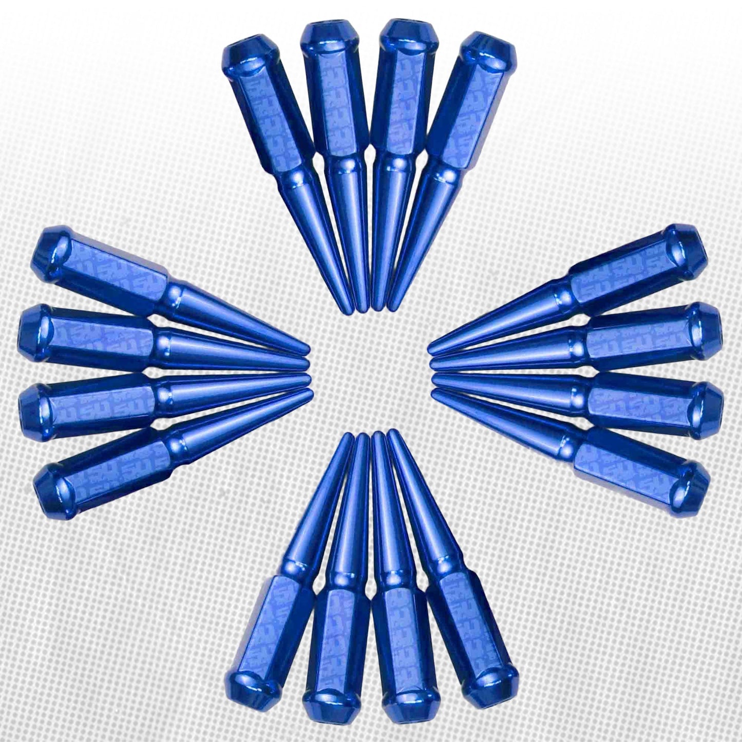 1/2 Inch Extended Spike Lug Nuts - 60 Degree Taper Seat