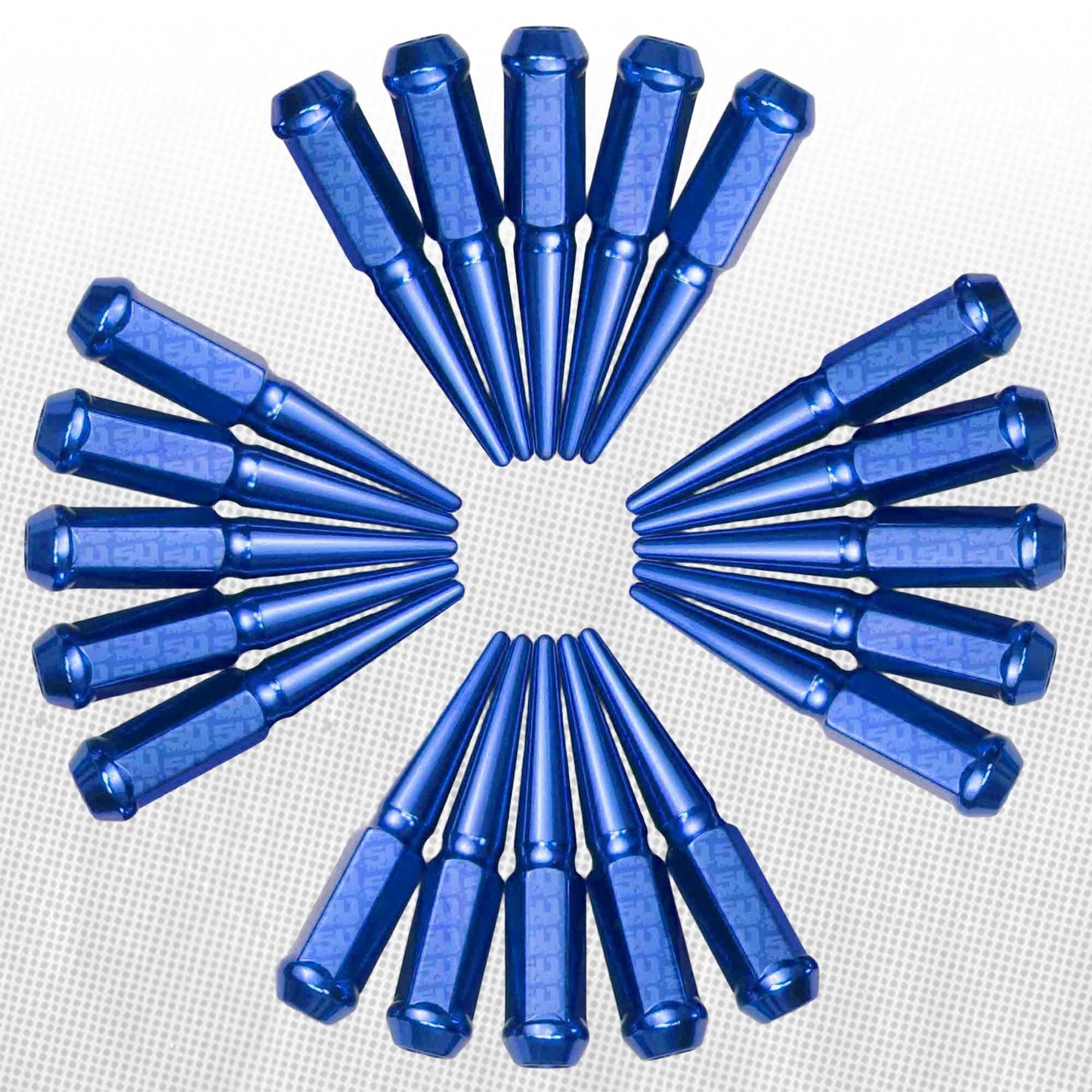 14x2.0mm Extended Spike Lug Nuts - 60 Degree Taper Seat
