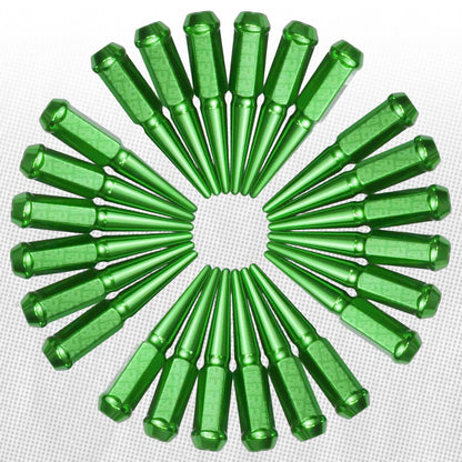 12x1.25mm Extended Spike Lug Nuts - 60 Degree Taper Seat