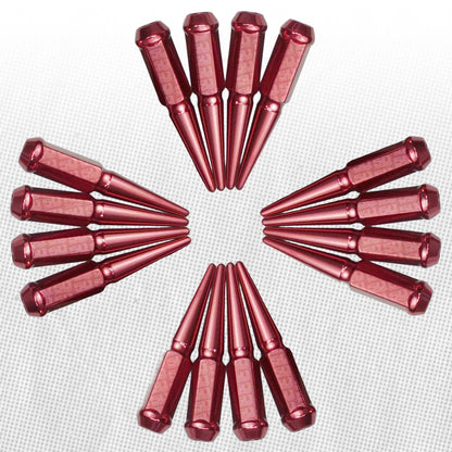 12x1.25mm Extended Spike Lug Nuts - 60 Degree Taper Seat