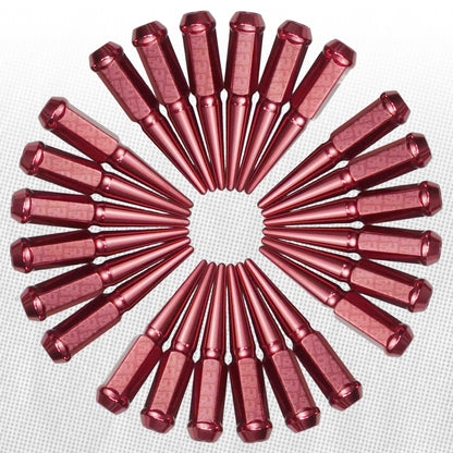 1/2 Inch Extended Spike Lug Nuts - 60 Degree Taper Seat