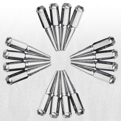 12x1.25mm Extended Spike Lug Nuts - 60 Degree Taper Seat