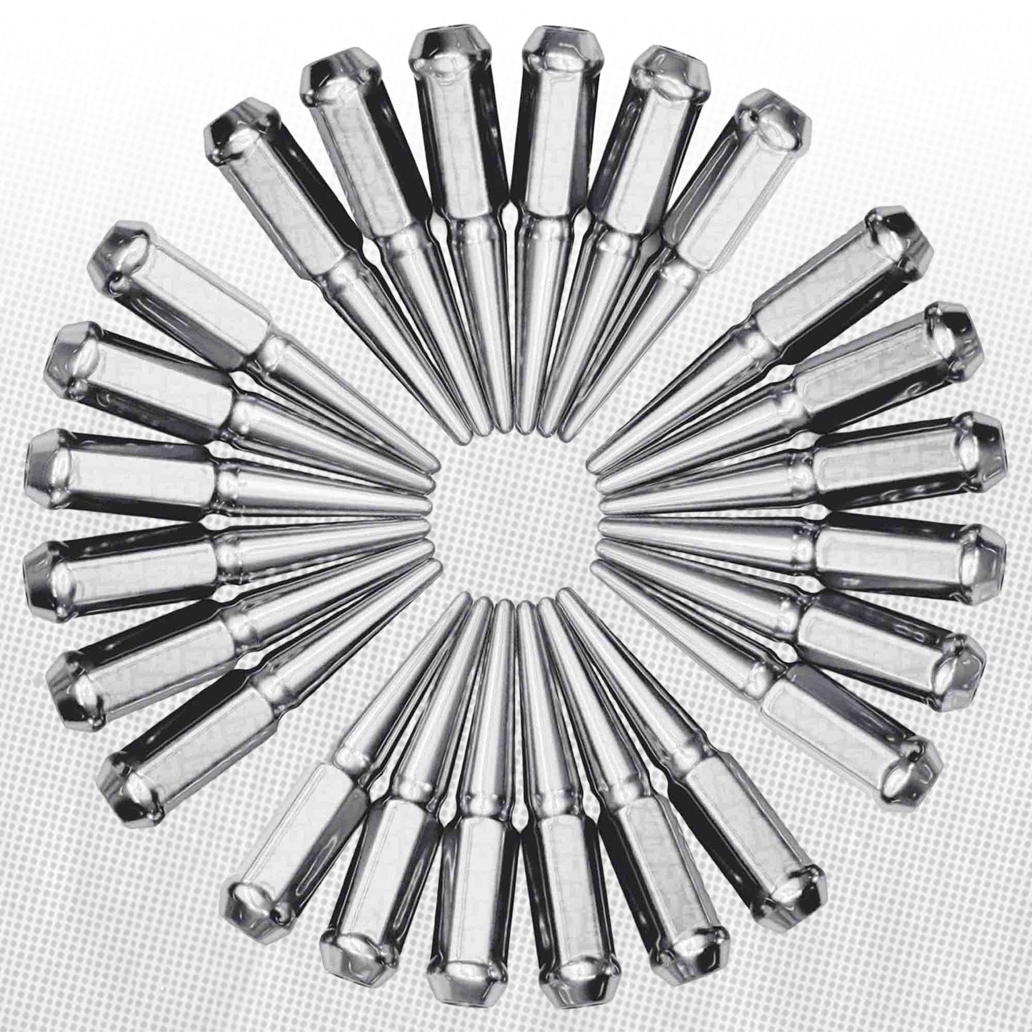 14x2.0mm Extended Spike Lug Nuts - 60 Degree Taper Seat