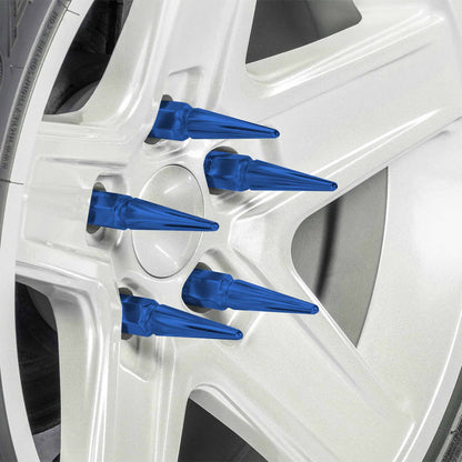 12x1.5mm Extended Spike Lug Nuts - 60 Degree Taper Seat