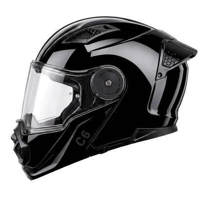 D.O.T. & ECE Daytona C6- Hi-Gloss Black