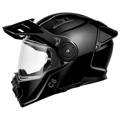 D.O.T. & ECE Daytona C6- Hi-Gloss Black