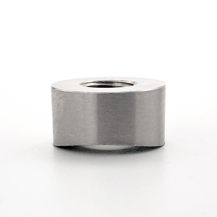 M12 x 1.25 O2 Sensor Bung - Coped for 1.500"-2.500" OD Tube - 304 Stainless