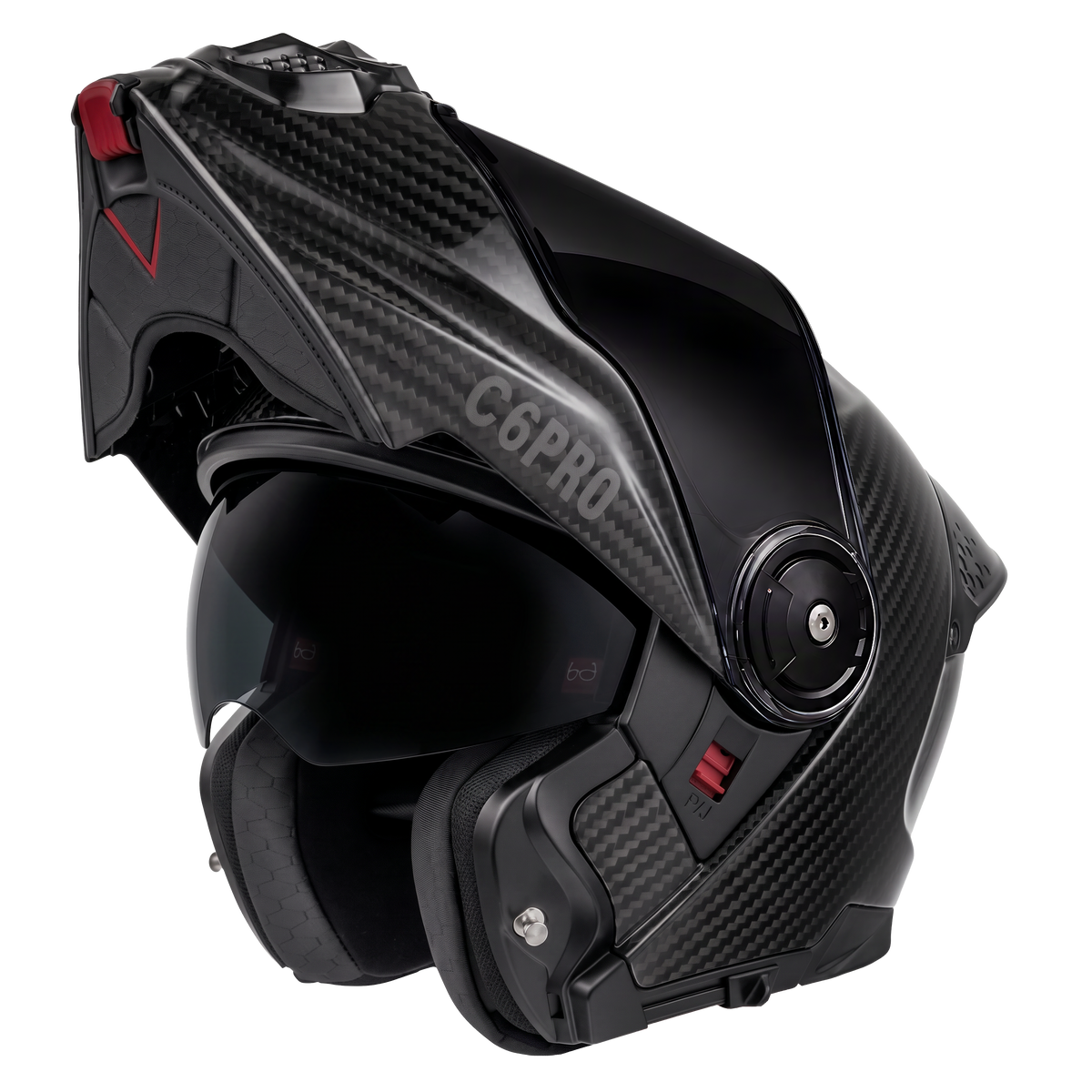 D.O.T. & ECE Daytona C6 PRO- Grey Carbon Fiber