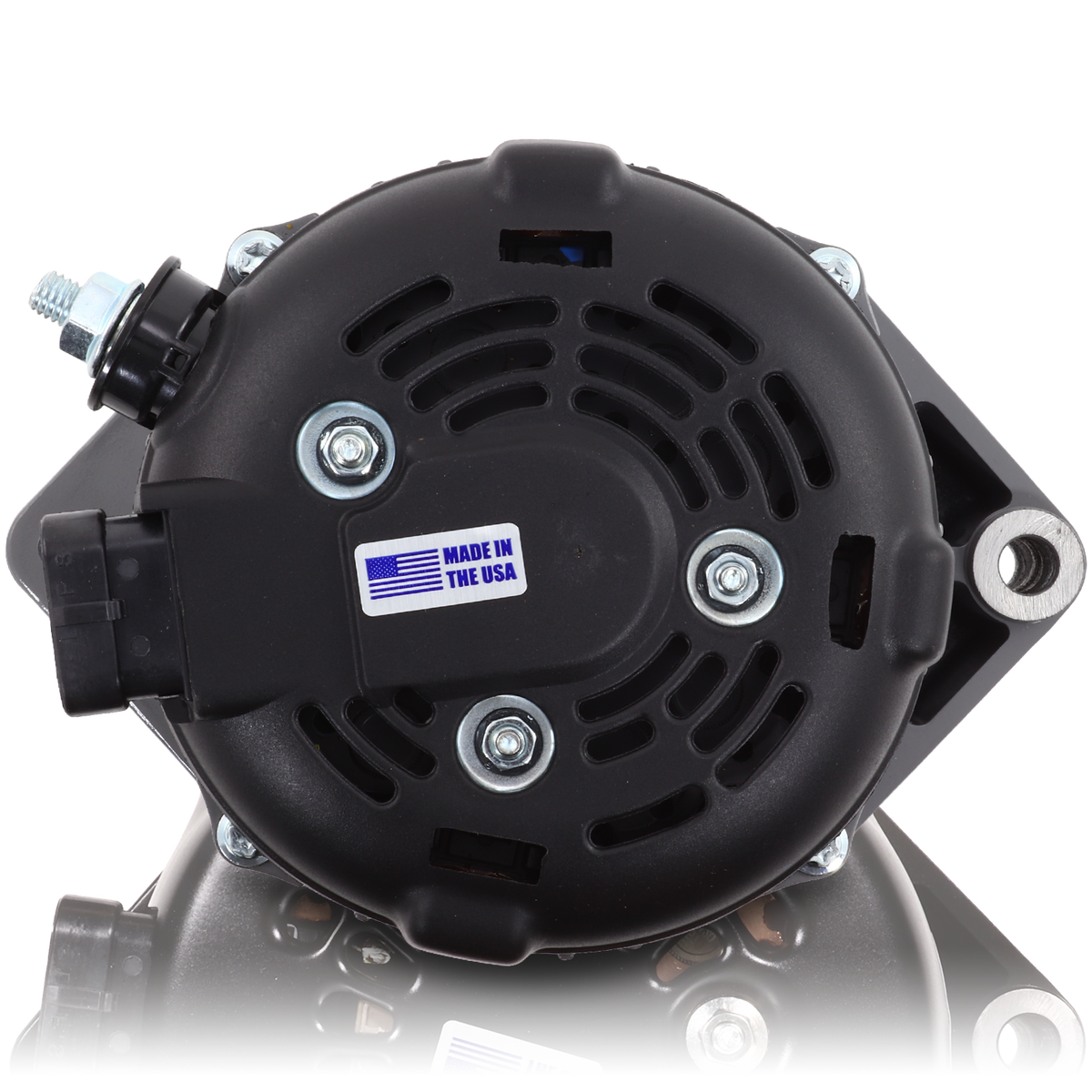 Mechman 170 Amp Marine Alternator Ski / Wake Boats 12SI 6.61in Bolt Pattern - V-Belt Pulley