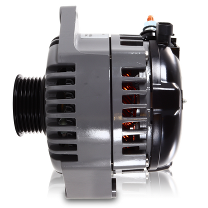 Mechman Marine 170 Amp High Output Alternator – 12SI 6.61-Inch Mount, 6-Groove Pulley