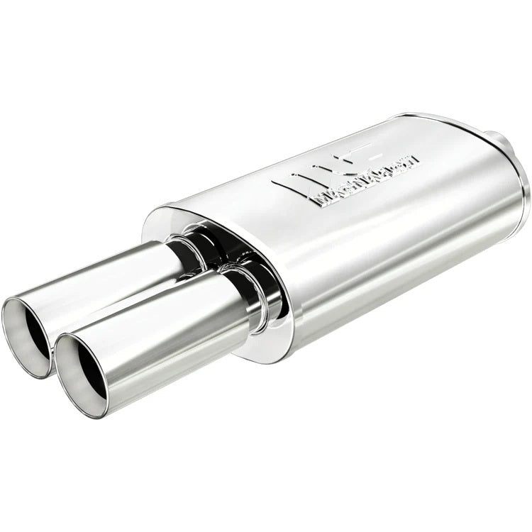 MUFFLER W/TIP 2.25IN/3IN SS