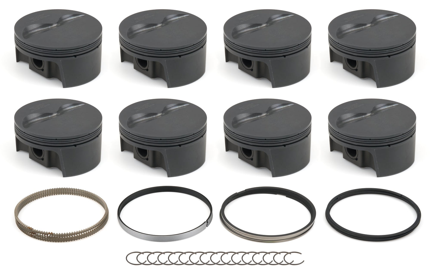 SBC FT PowerPak Piston Set 4.035 Bore -4.1cc