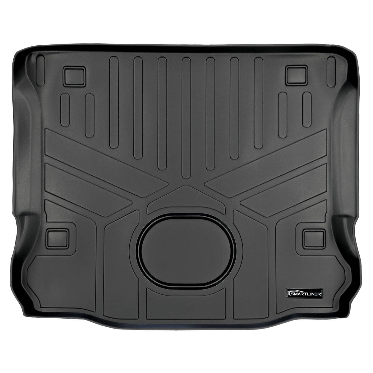 2015-2018 Jeep Wrangler Cargo Liner|Trimline for models with sub woofer, Unlimited 4 Door|SMARTLINER