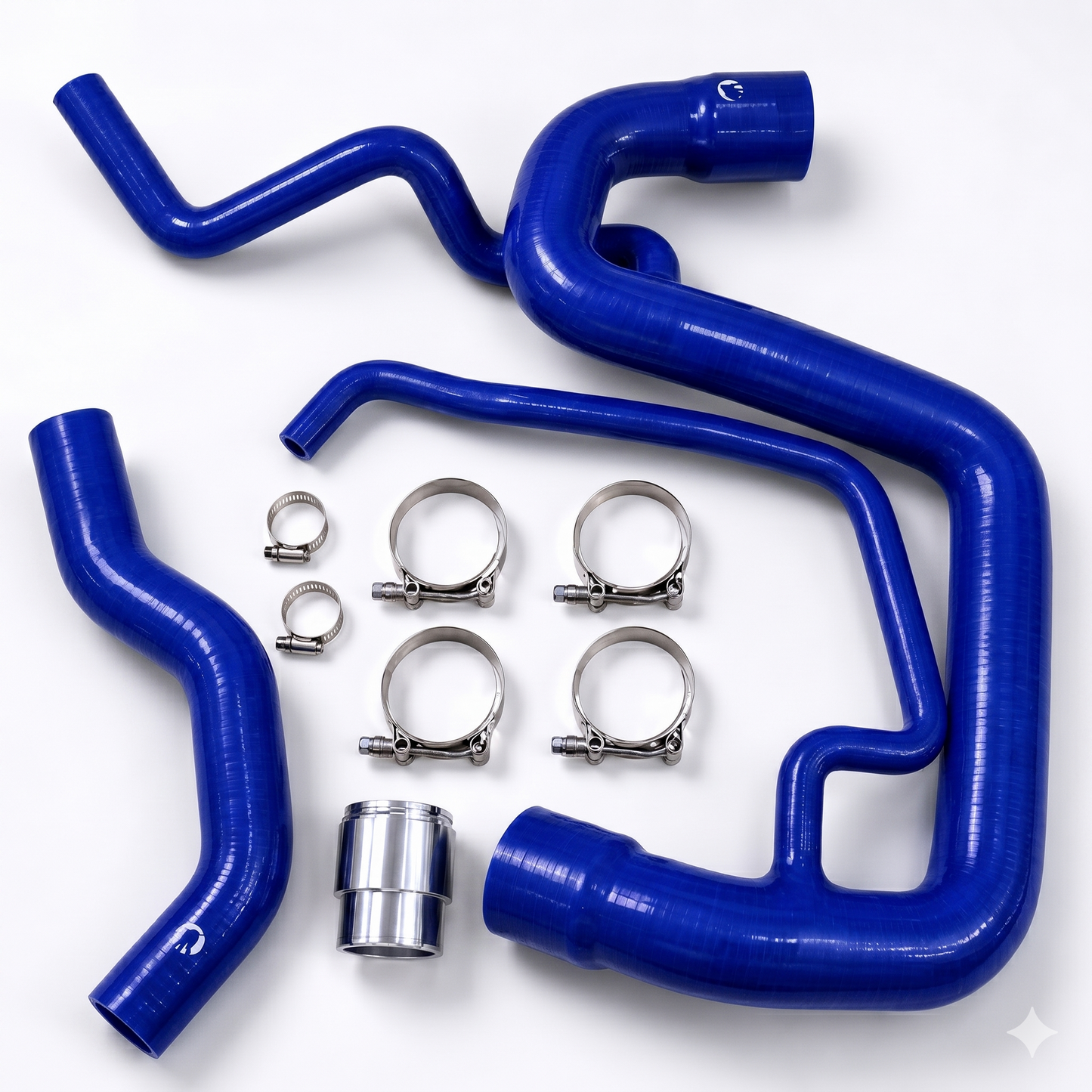 Heavy Duty Silicone Coolant Hose Kit Fits 2006-2010 Chevy Silverado GMC Sierra 6.6L Duramax