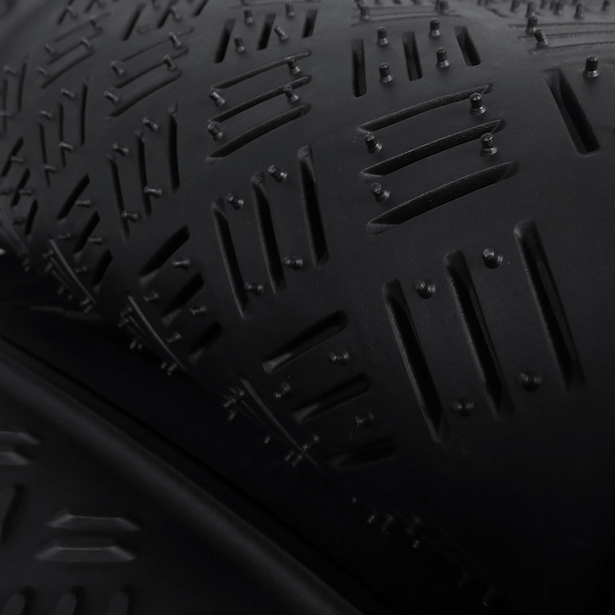 Universal PVC Rubber Floor Mats - 3PC (Black)