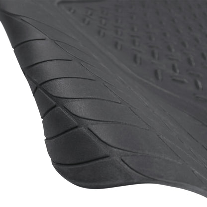 Universal PVC Rubber Floor Mats - 5PC (Gray)