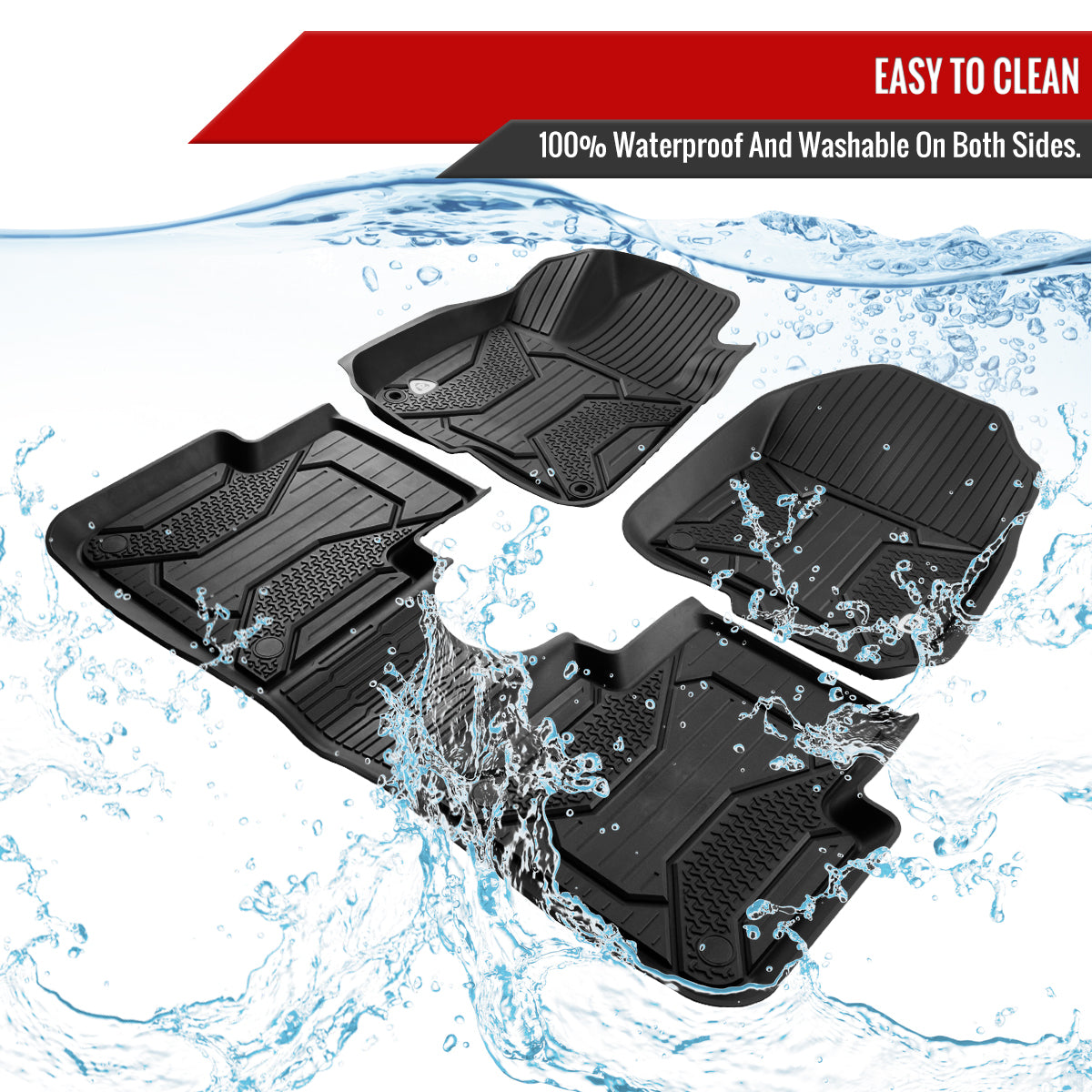 2017-2022 Honda CR-V 3PC All Weather TPE Floor Mats