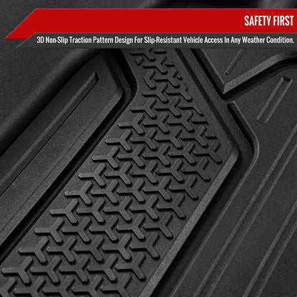2016-2021 Honda Civic 5PC All Weather TPE Floor Mats