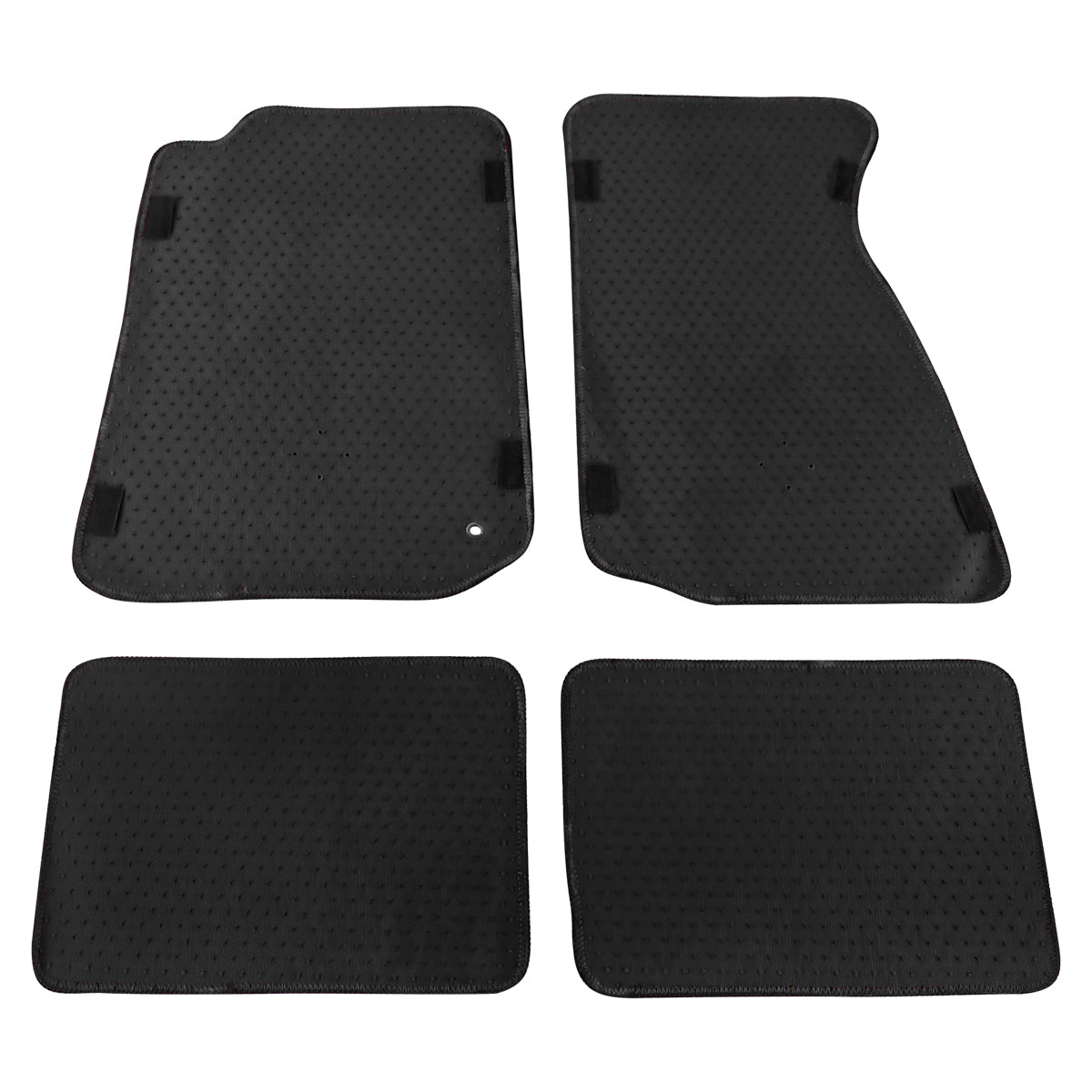 1994-2004 Ford Mustang Black Carpet Floor Mats - 4PC