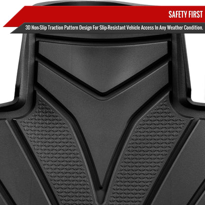 2017-2022 Tesla Model 3 All Weather 3PC TPE Floor Mats