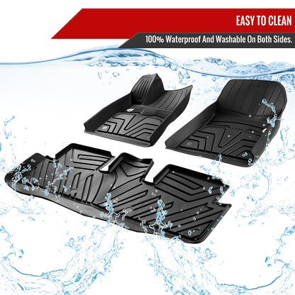 2017-2022 Tesla Model 3 All Weather 3PC TPE Floor Mats
