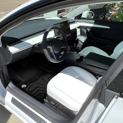 2017-2022 Tesla Model 3 All Weather 3PC TPE Floor Mats
