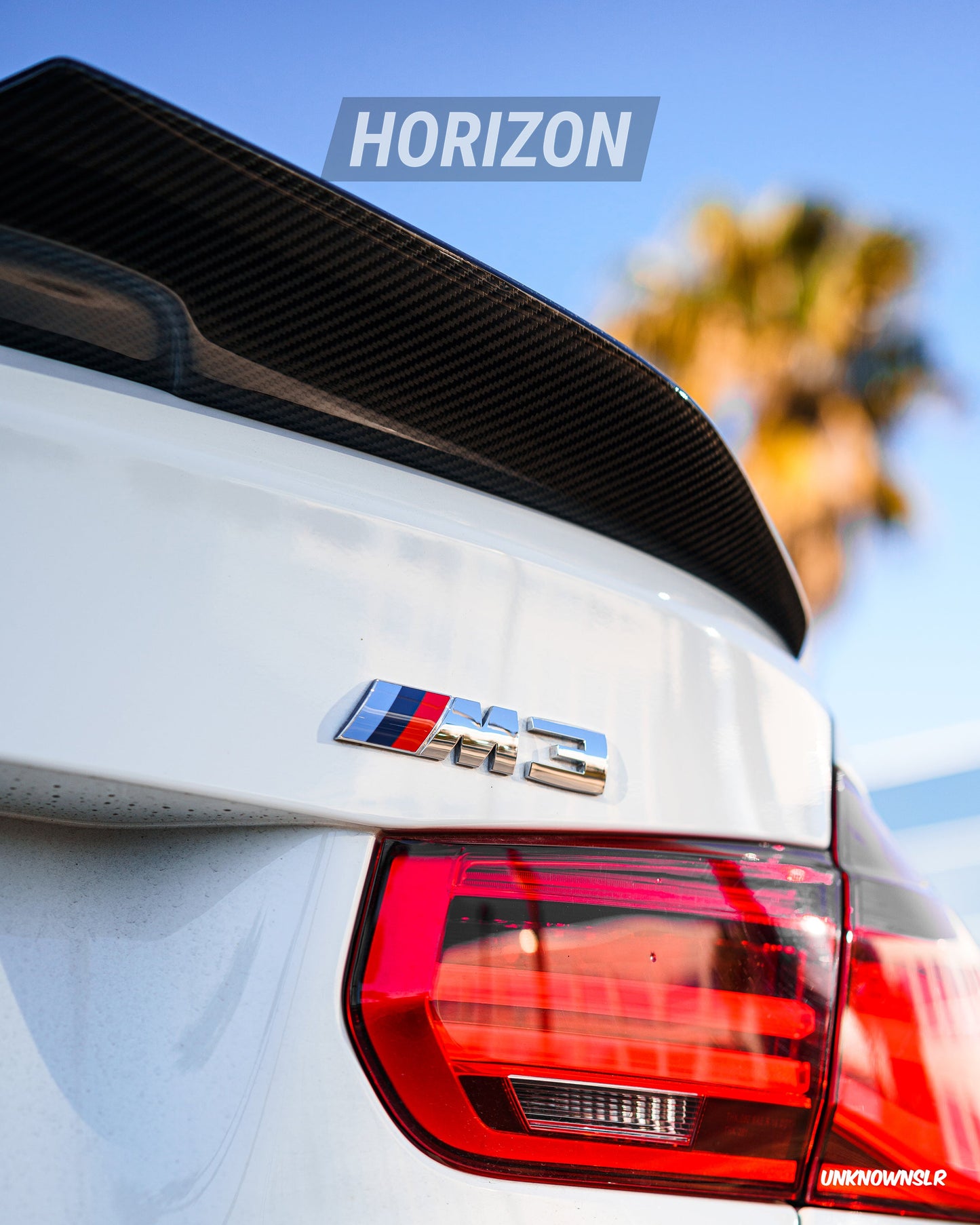 PSM Style (V2) Carbon Fiber Trunk Lip Spoiler - F80 M3 | F30 3-Series