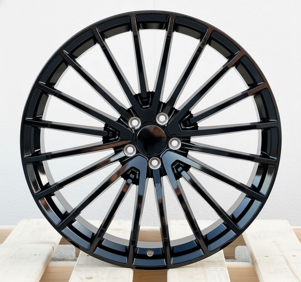 MB15 19x9.5 5x112 +45 66.6 Gloss Black