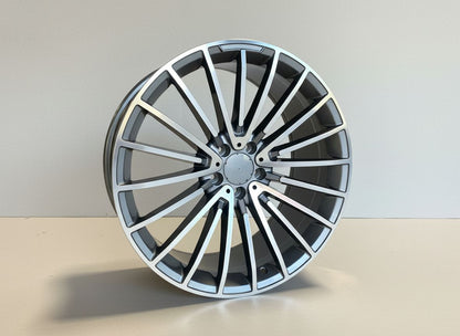 MB15 20x8.5 5x112 +35 66.6 Gunmetal Machined Face