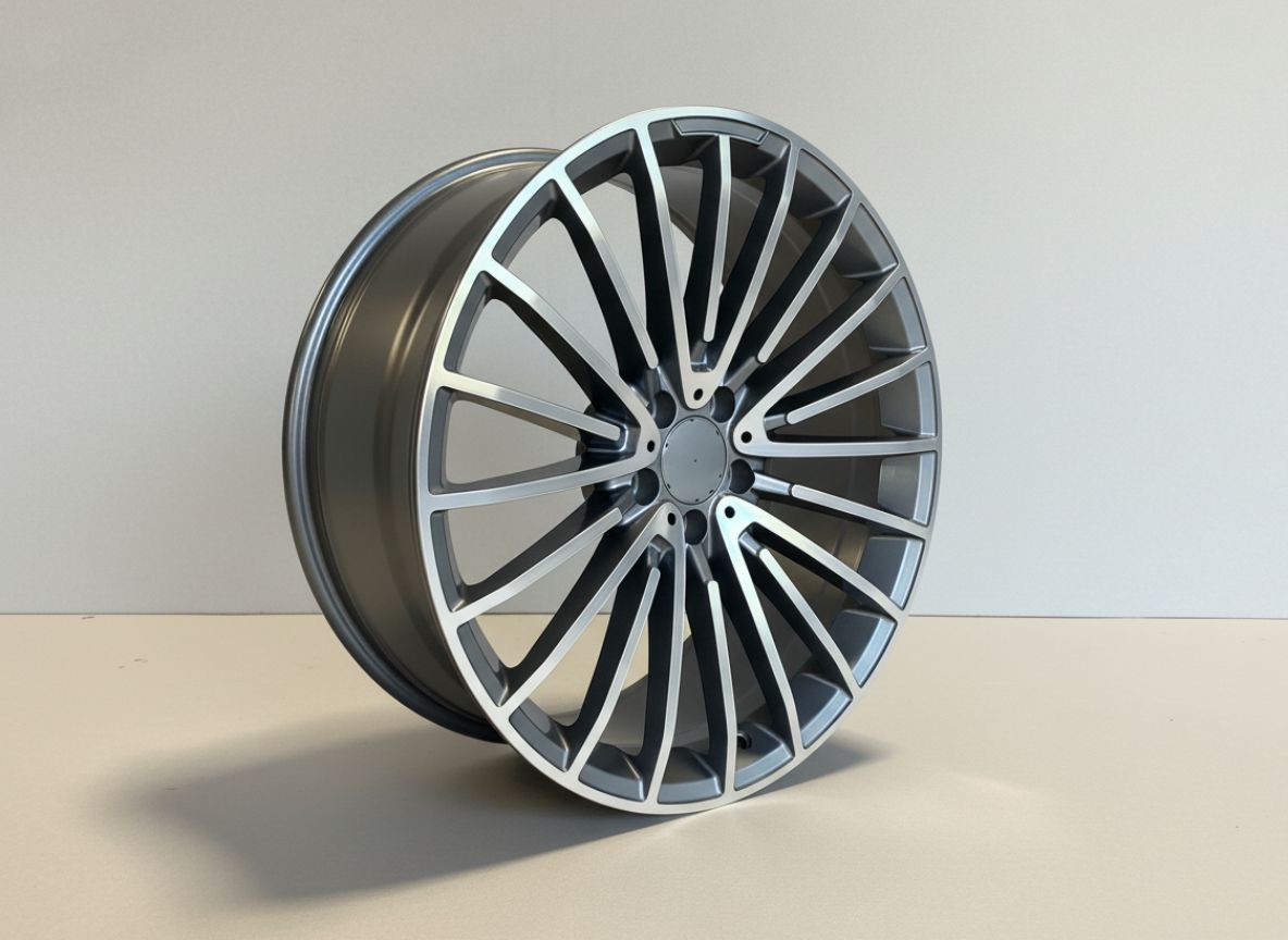 MB15 20x8.5 5x112 +35 66.6 Gunmetal Machined Face