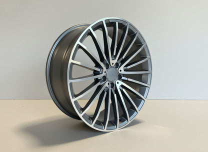 MB15 20x8.5 5x112 +35 66.6 Gunmetal Machined Face