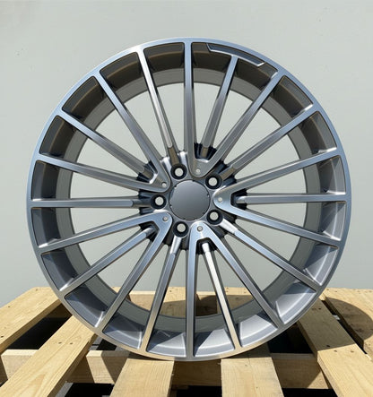 MB15 19x8.5 5x112 +35 66.6 Gunmetal Machined Face