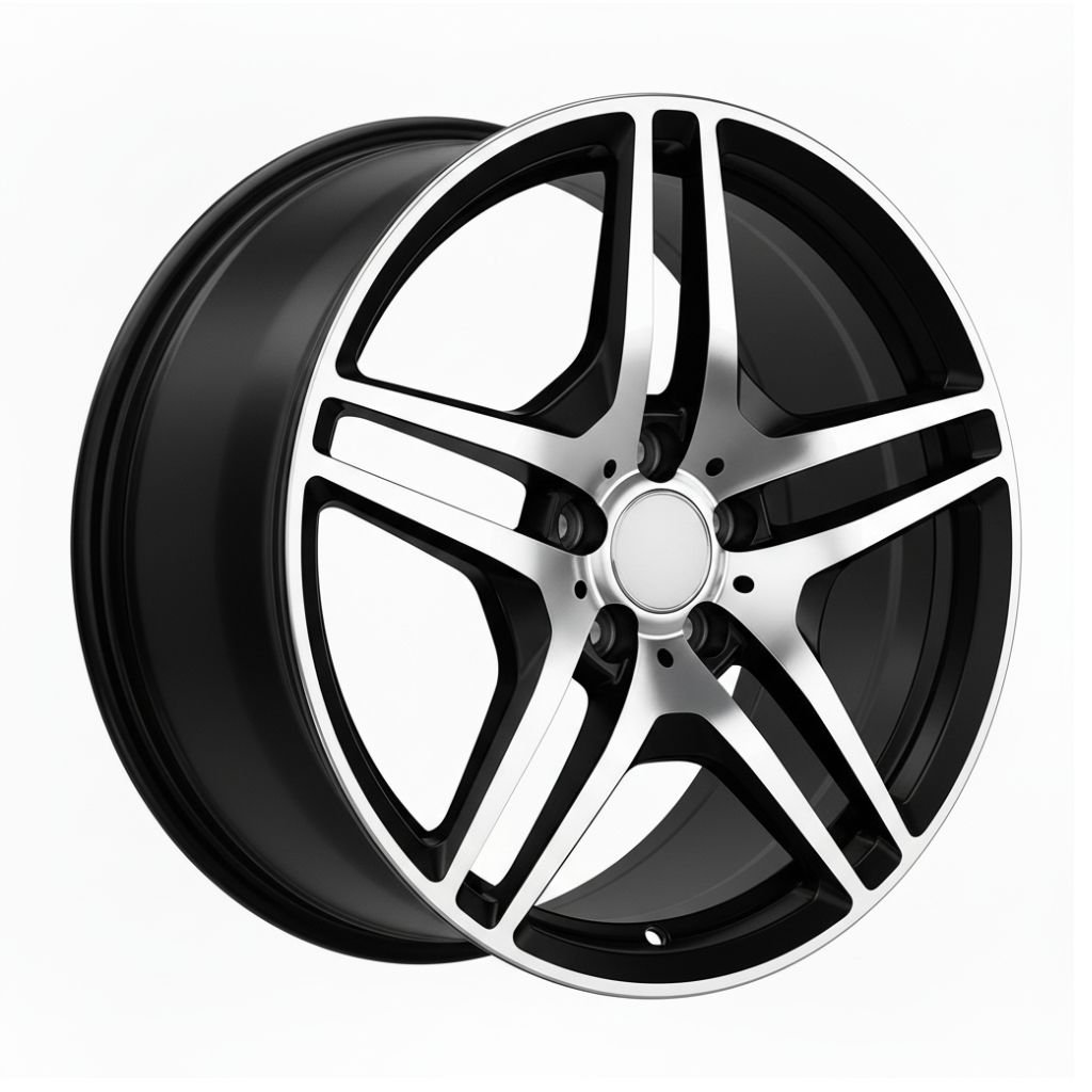 MB3 19x9.5 5x112 +38 66.6 Black Machined Face