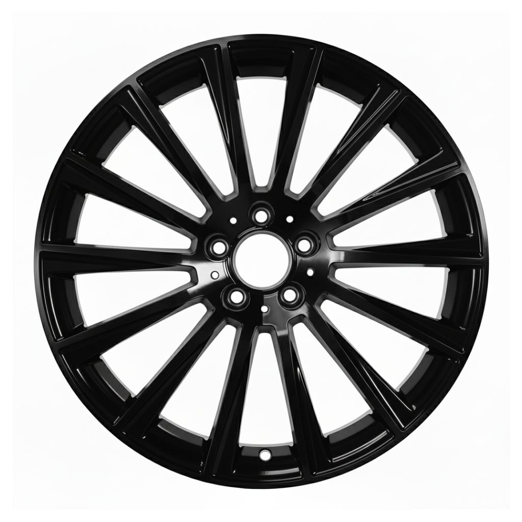 MB4 20x9.5 5x112 +38 66.6 Gloss Black