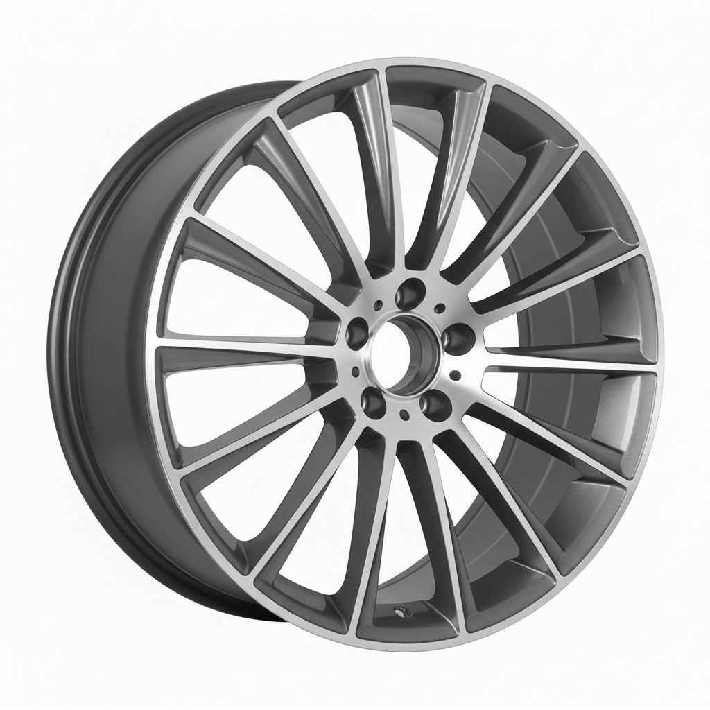 MB4 19x9.5 5x112 +38 66.6 Gunmetal Machined Face