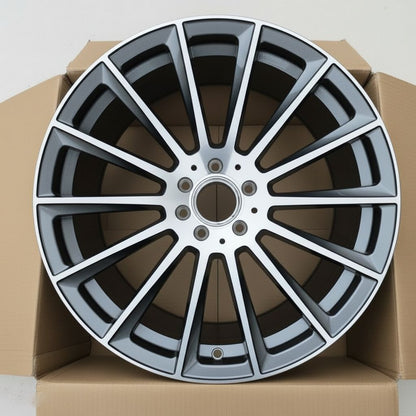 MB4 19x9.5 5x112 +40 66.6 Gunmetal Machined Face