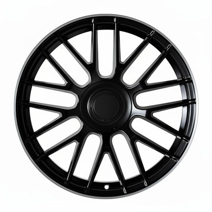 MB8-V2 18x8 5x112 +35 66.6 Matte Black Machined Tip