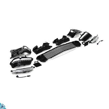2007-2013 Mercedes-Benz S-Class (W221) S63 S65 AMG Style Polypropylene Front Bumper Conversion Kit | E3Tuning