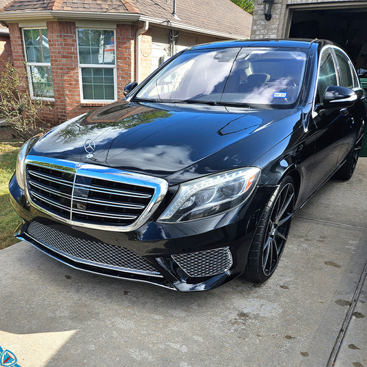 2014-2017 Mercedes-Benz S-Class Pre-Facelift (W222) S63 / S65 AMG Style Polypropylene Front Bumper Conversion Kit | E3Tuning