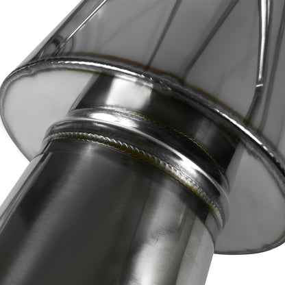 1994-1997 Honda Accord 4CYL T-304 Stainless Steel N1 Style Catback Exhaust System w/ Burnt Tip