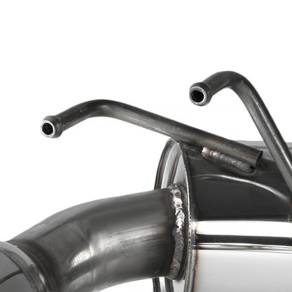2010-2015 Chevrolet Camaro 3.6L V6 Stainless Steel Dual Catback Exhaust System (Burnt Tip)