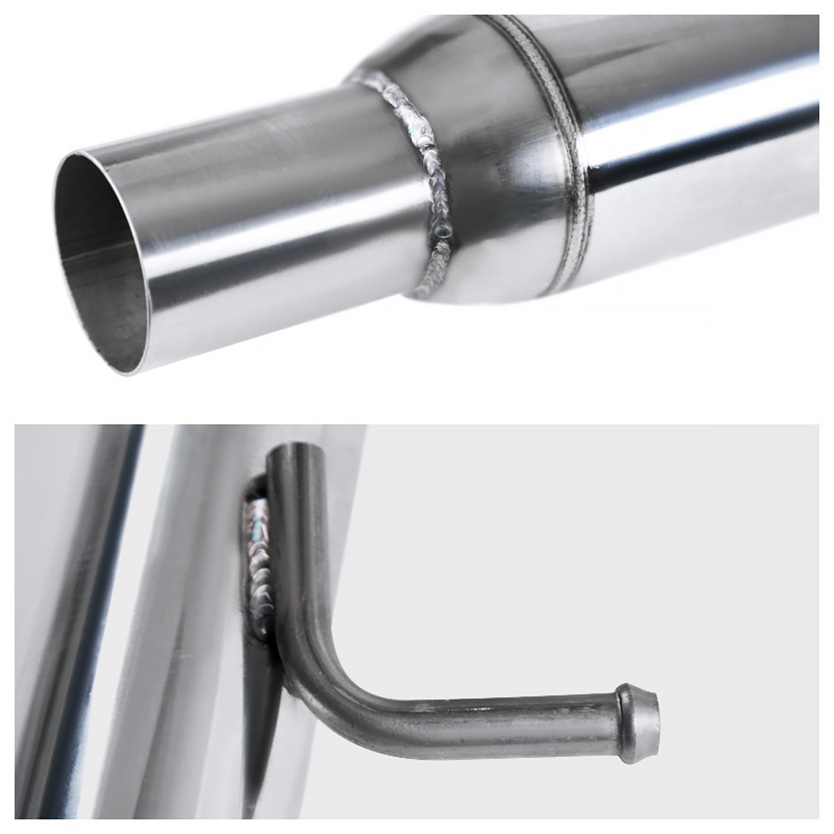 2016-2021 Honda Civic Sedan 1.5L Turbo Stainless Steel Catback Exhaust System (Burnt Tip)