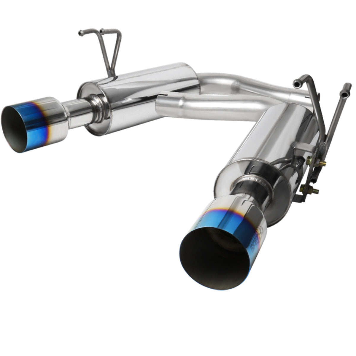 2016-2021 Honda Civic Sedan 1.5L Turbo Stainless Steel Catback Exhaust System (Burnt Tip)