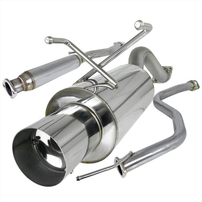1992-1995 Honda Civic Hatchback T-304 Stainless Steel N1 Style Catback Exhaust System