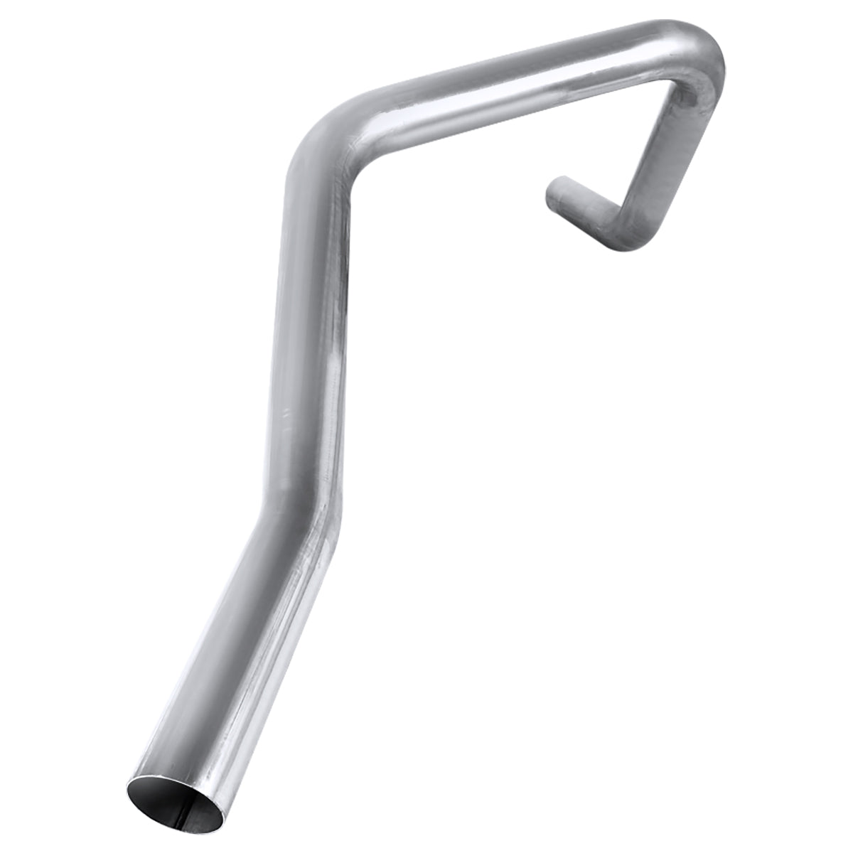 2004-2008 Ford F-150 4.6L/5.4L V8 SuperCab SuperCrew Dual Catback Exhaust System w/ Slanted Burnt Tips