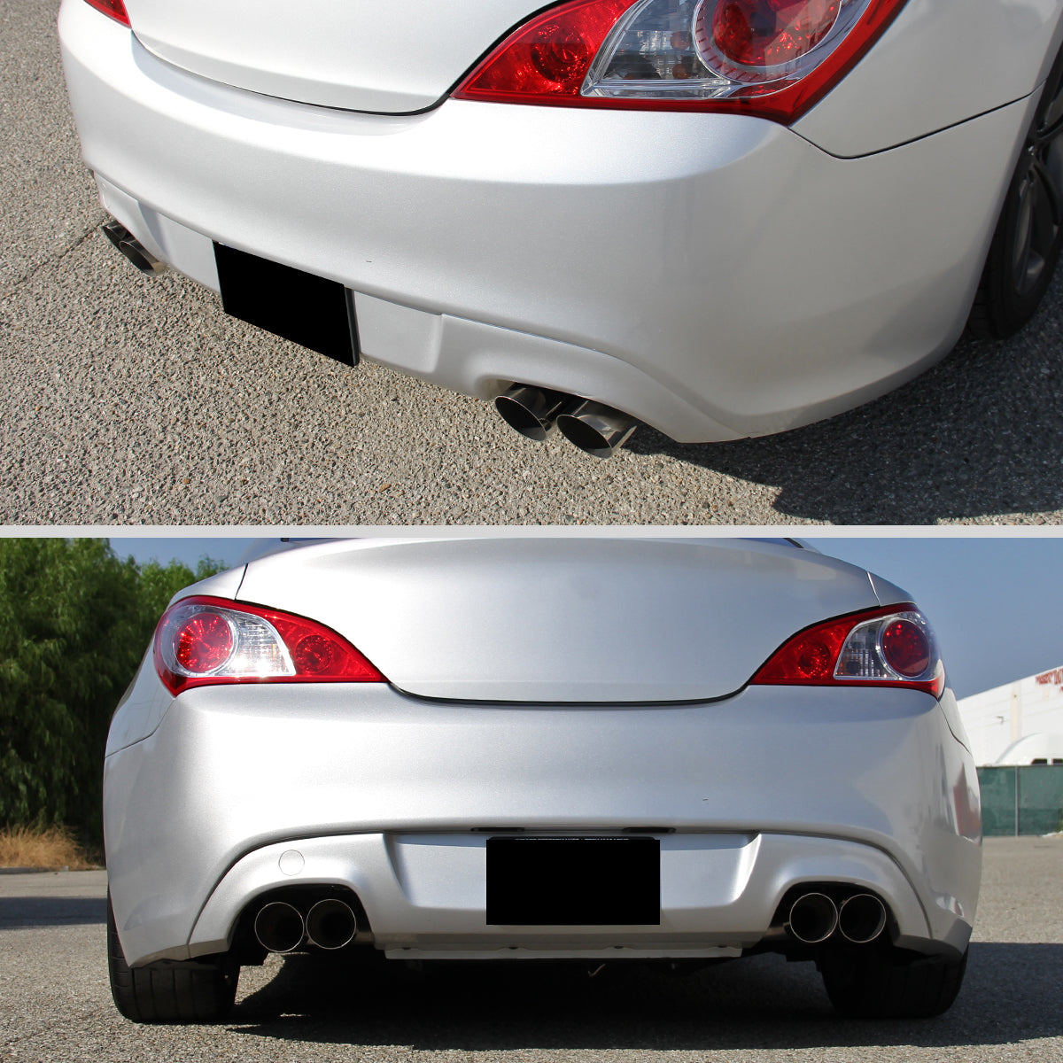 2009-2014 Hyundai Genesis Coupe 2.0T Catback Exhaust System w/ Quad Tips