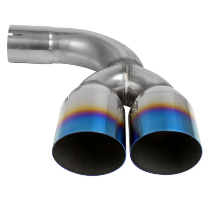 2009-2014 Hyundai Genesis Coupe 2.0T T-304 Stainless Steel Catback Exhaust System w/ Burnt Tip
