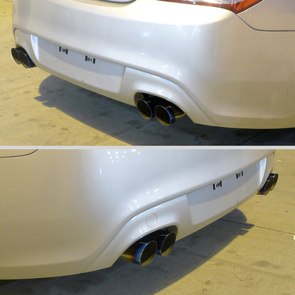2009-2014 Hyundai Genesis Coupe 2.0T T-304 Stainless Steel Catback Exhaust System w/ Burnt Tip